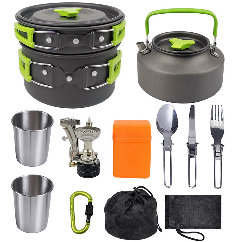Camping Portable Outdoor Cooker Kettle – Lightweight & Durable