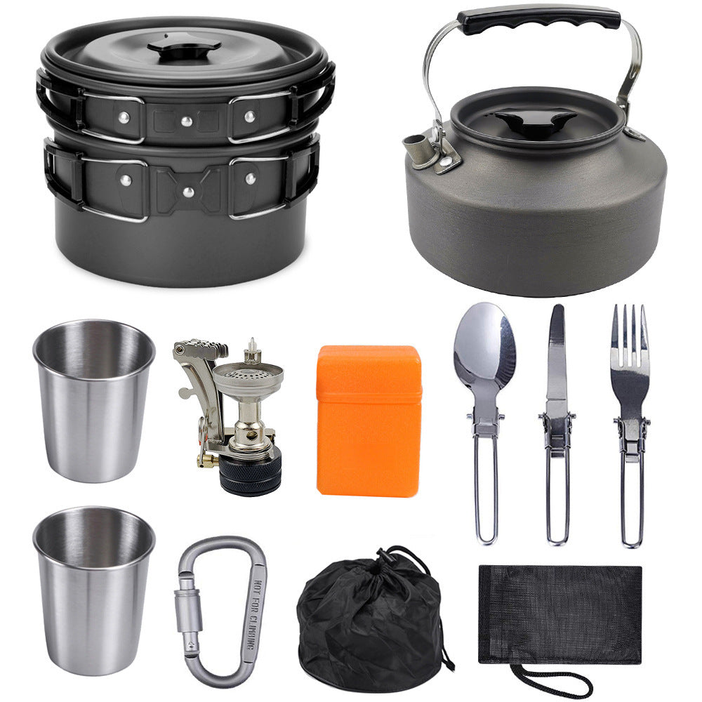 Camping Portable Outdoor Cooker Kettle – Lightweight & Durable