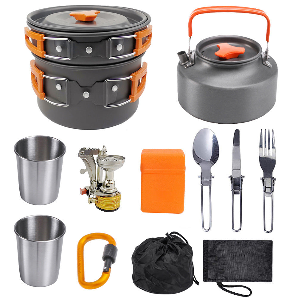 Camping Portable Outdoor Cooker Kettle – Lightweight & Durable