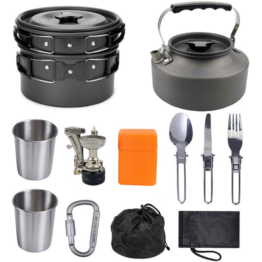 Camping Portable Outdoor Cooker Kettle – Lightweight & Durable